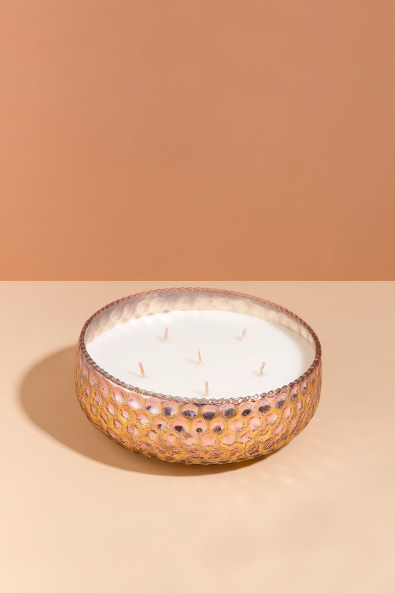 Honeycomb Bowl | Tranquil Lotus | Scented Candle