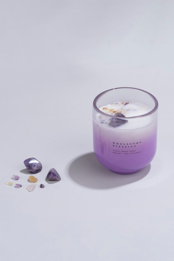 Wholesome Blessing | Amethyst | Scented Candle