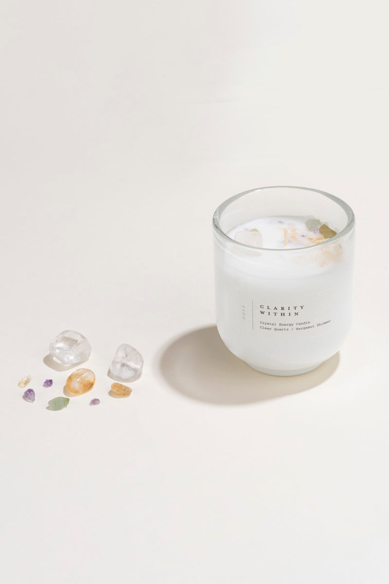 Clarity Within | Clear Quartz | Scented Candle