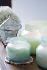 Lustre Lid Jar | Aquamarine | Scented Candle