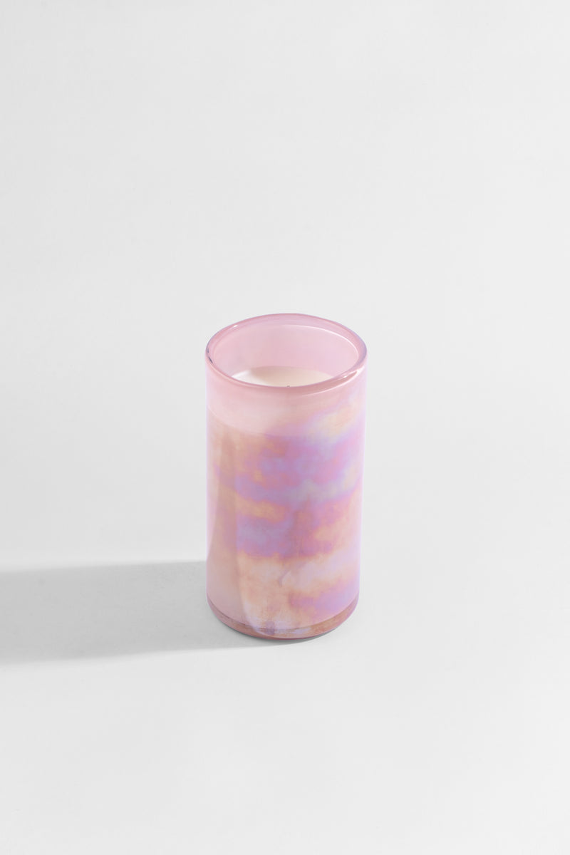 Scented Lustre Cylinder Candle | Tuberose And Orchid