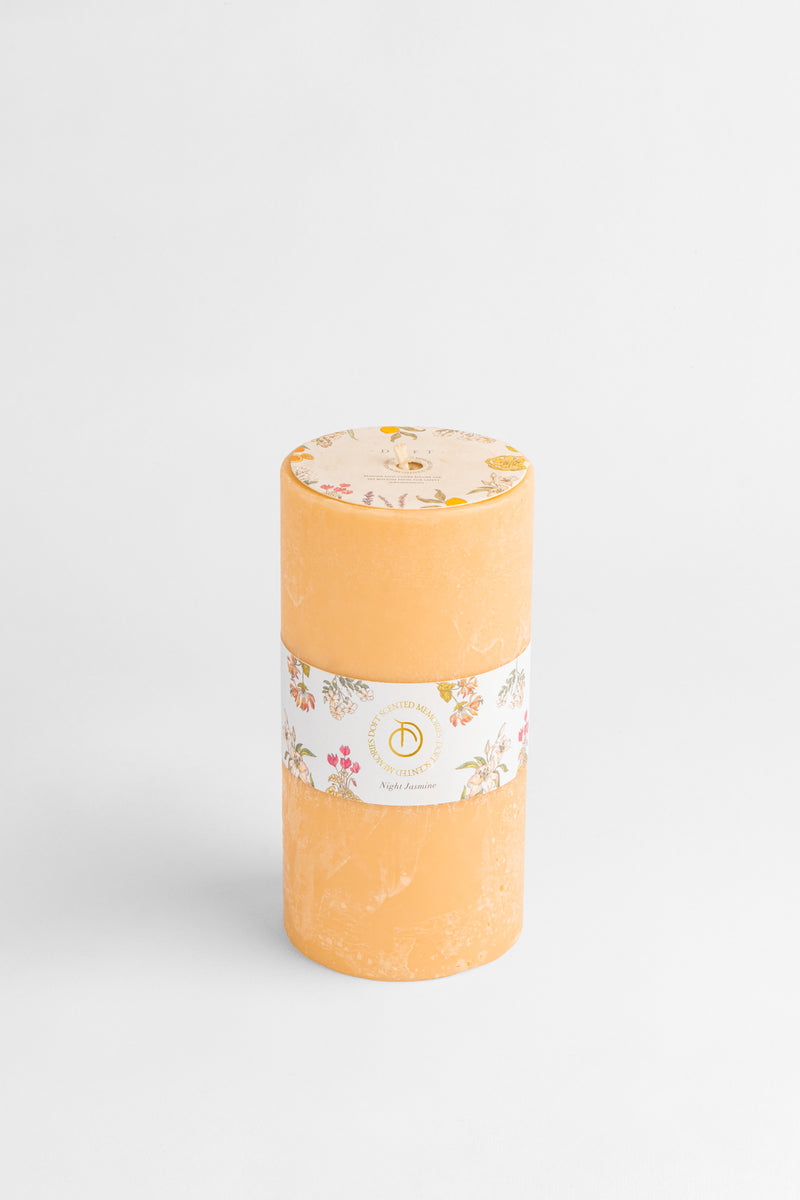 Night Jasmine Pillar Candle