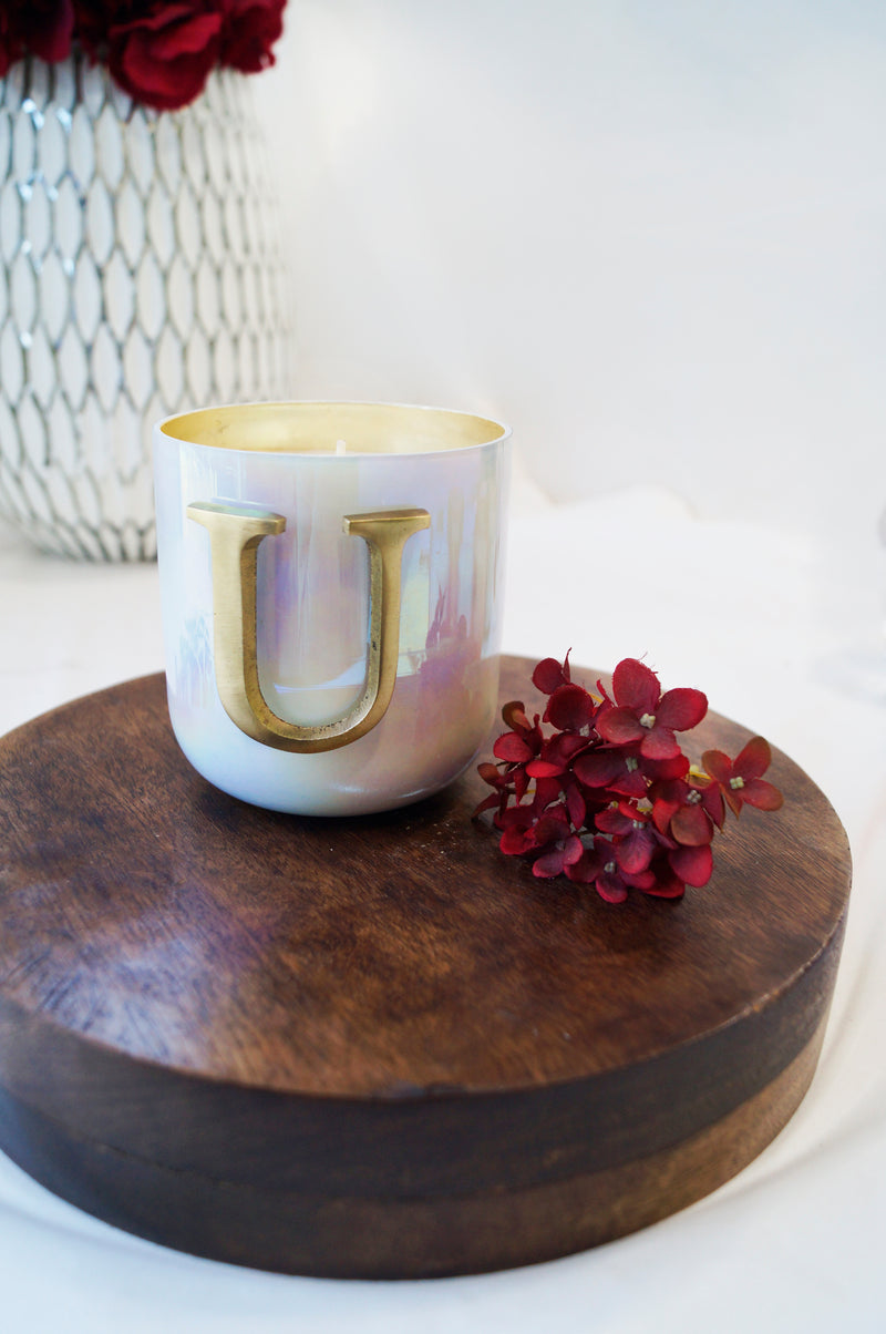Initial U | Scented Candle