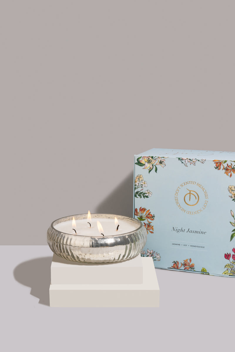 The Illume Collection | Night Jasmine | Scented Candle Set | Set of 2