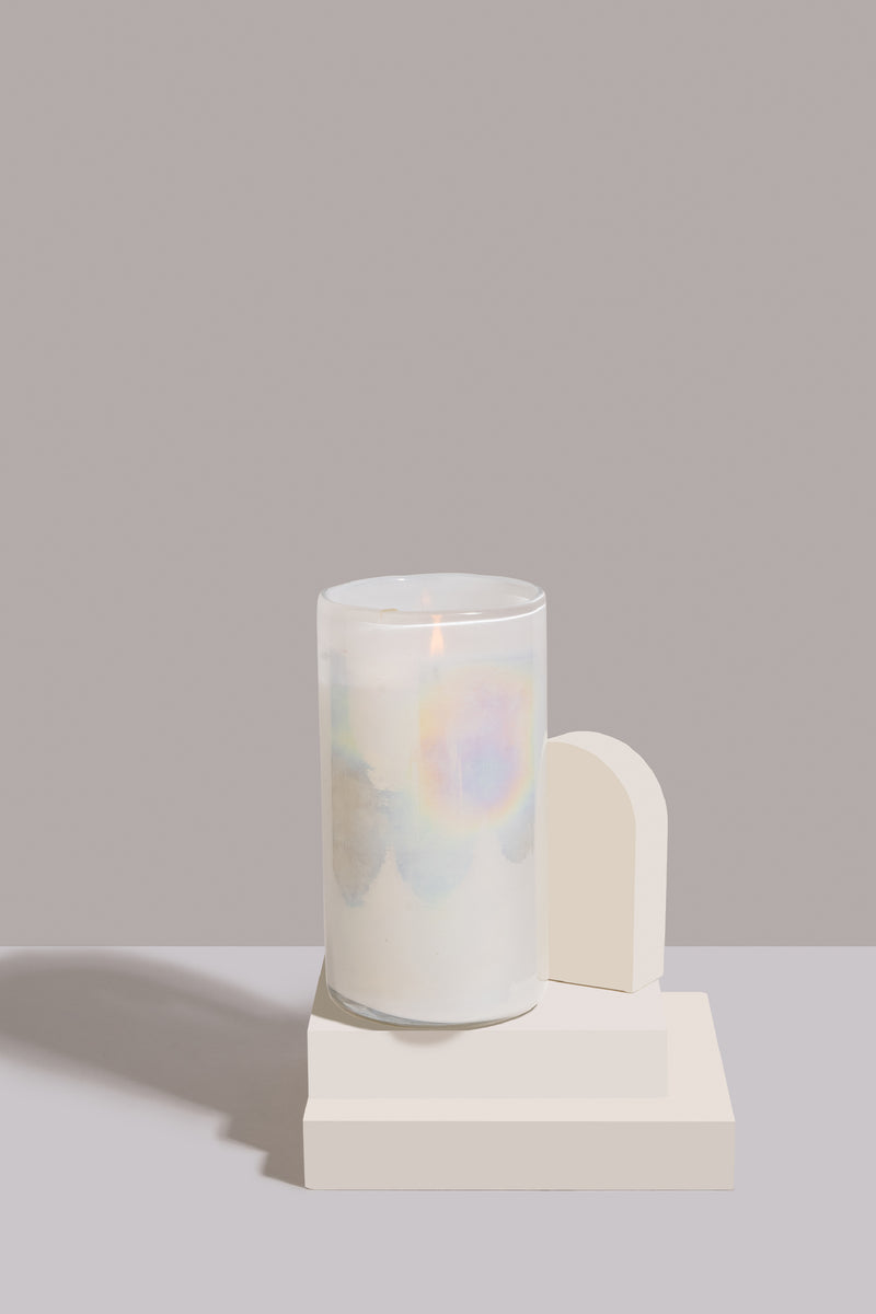 Scented Lustre Cylinder Candle | Night Jasmine