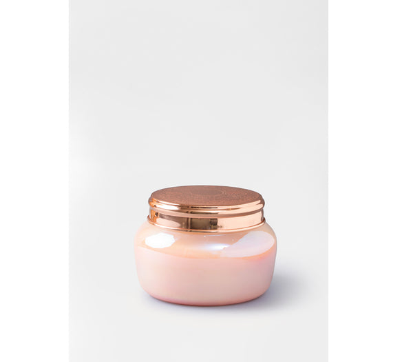 Lustre Lid Jar | Blush Pink | Scented Candle