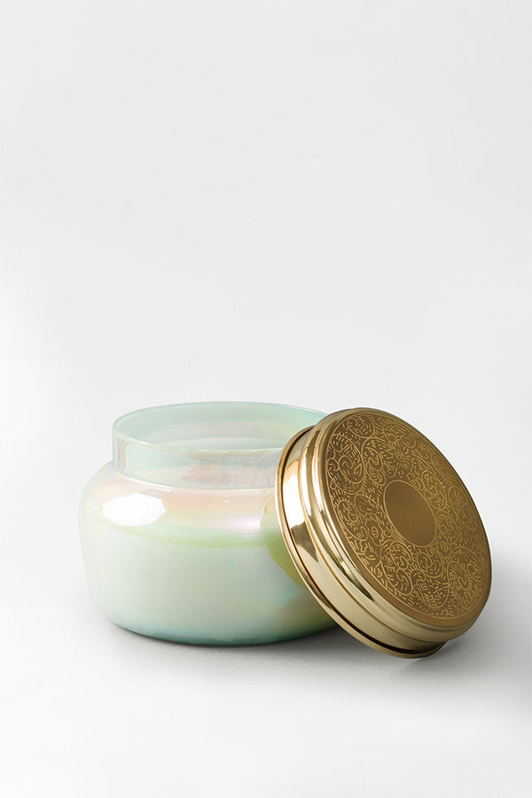 Lustre Lid Jar | Aquamarine | Scented Candle