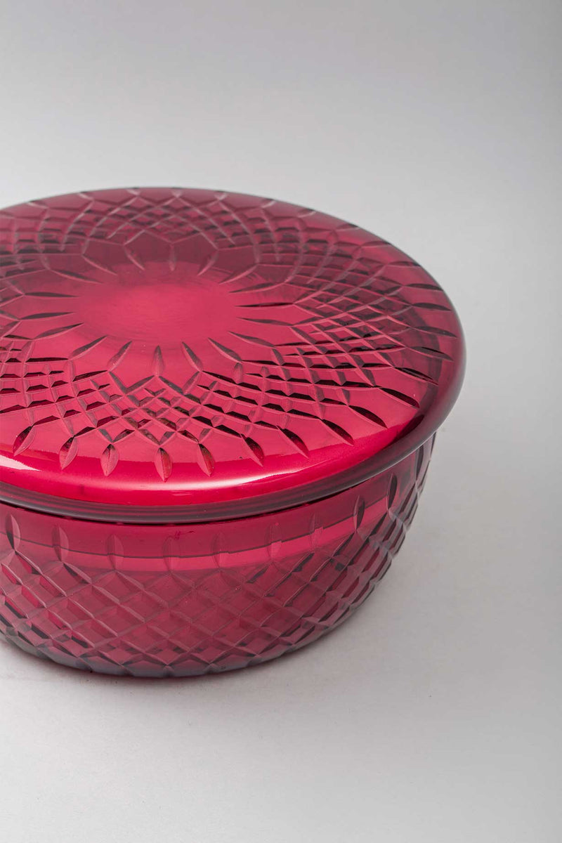 Royal Lid Bowl | Ruby | Scented Candle