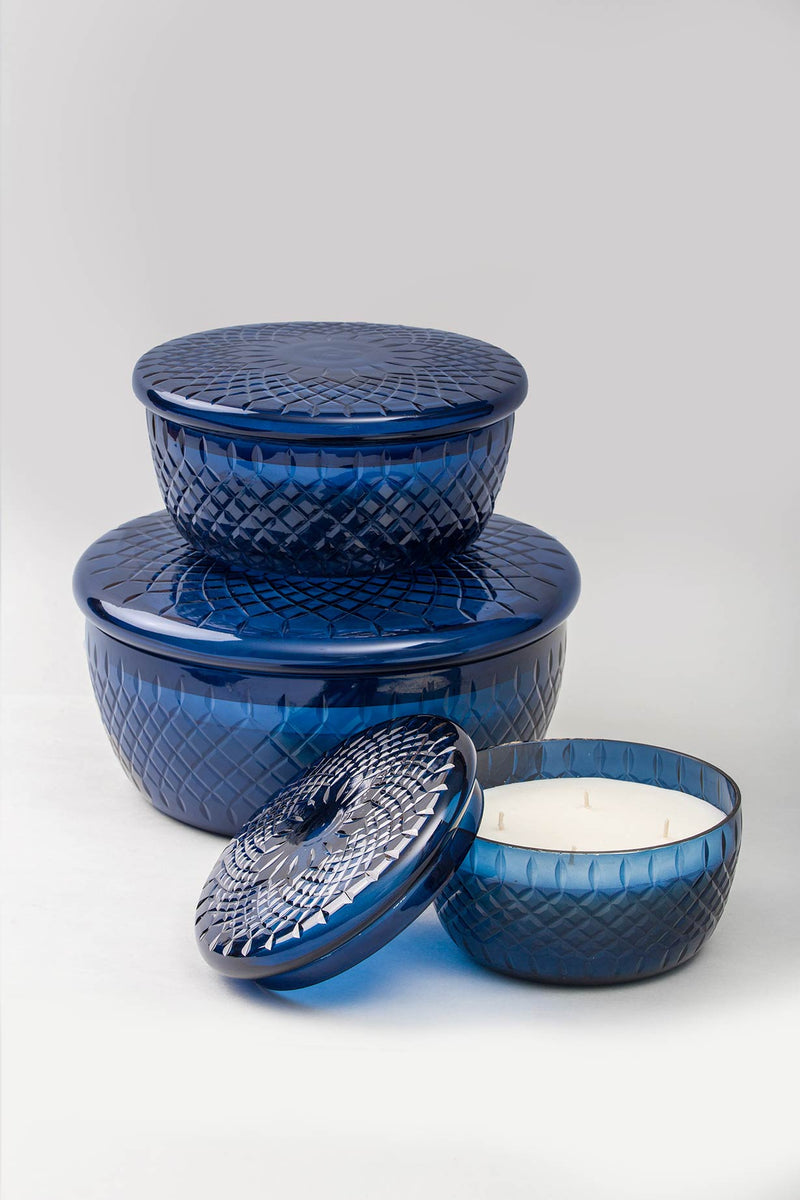 Royal Lid Bowl | Sapphire | Scented Candle