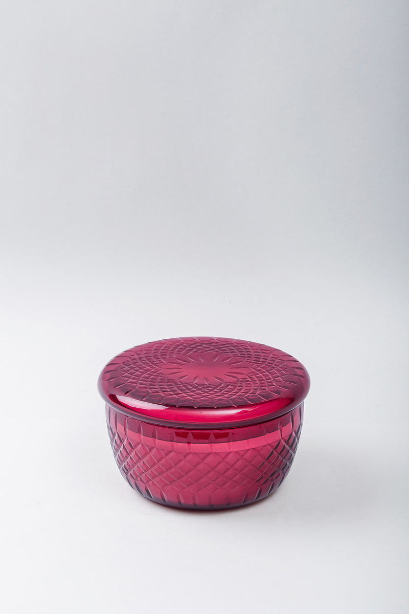 Royal Lid Bowl | Ruby | Scented Candle