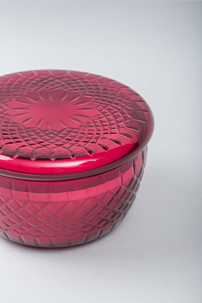 Royal Lid Bowl | Ruby | Scented Candle