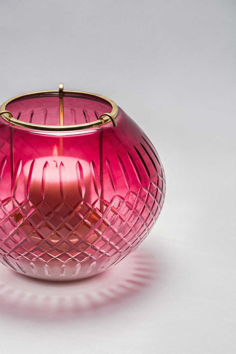 Royal Crystal Bowl | Ruby