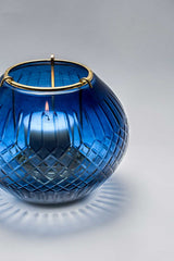 Royal Crystal Bowl | Sapphire
