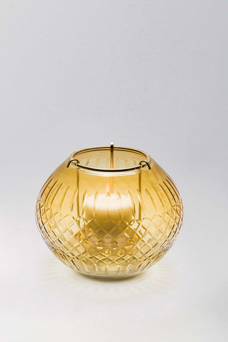 Royal Crystal Bowl | Amber