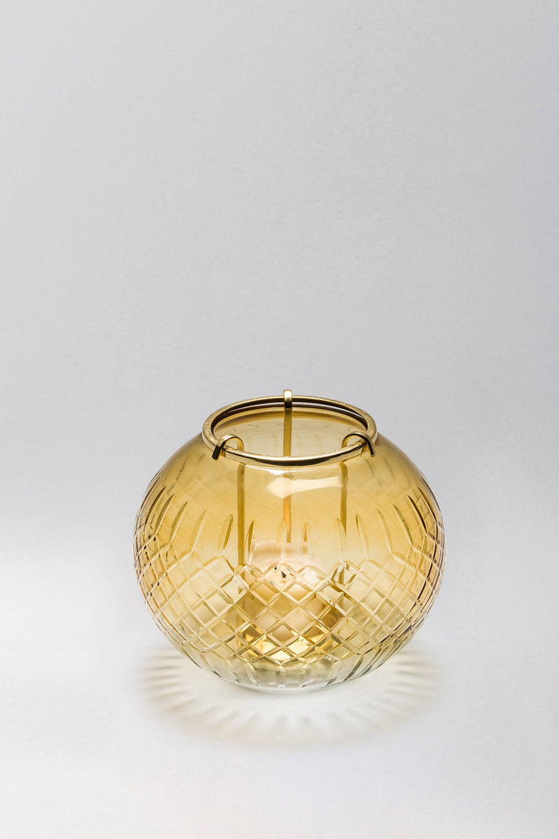 Royal Crystal Bowl | Amber