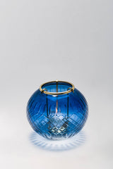 Royal Crystal Bowl | Sapphire