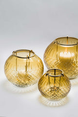 Royal Crystal Bowl | Amber