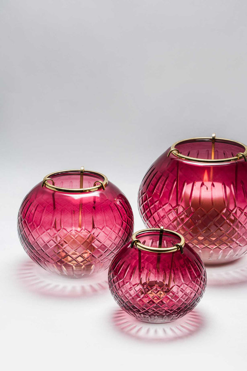 Royal Crystal Bowl | Ruby