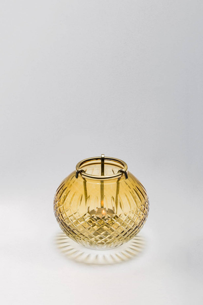 Royal Crystal Bowl | Amber