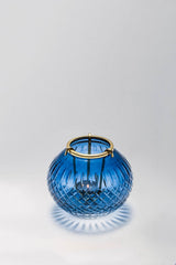 Royal Crystal Bowl | Sapphire