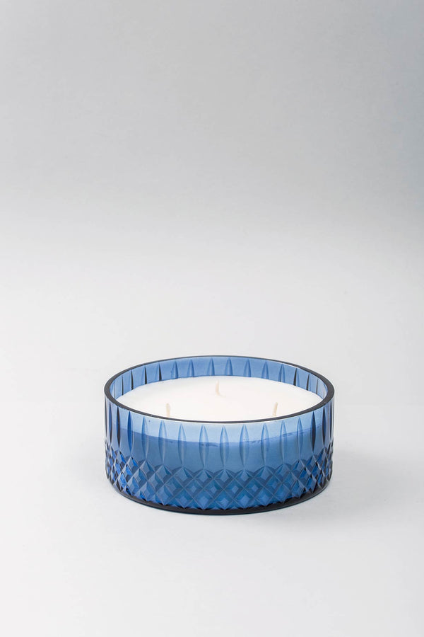 Royal Flat Bowl | Sapphire | Scented Candle