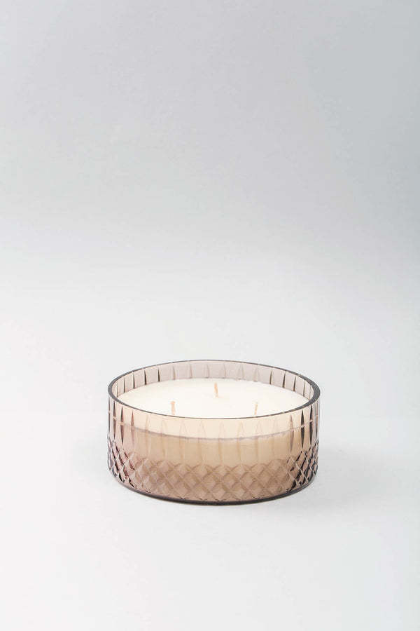 Royal Flat Bowl Scented Candle | Onyx