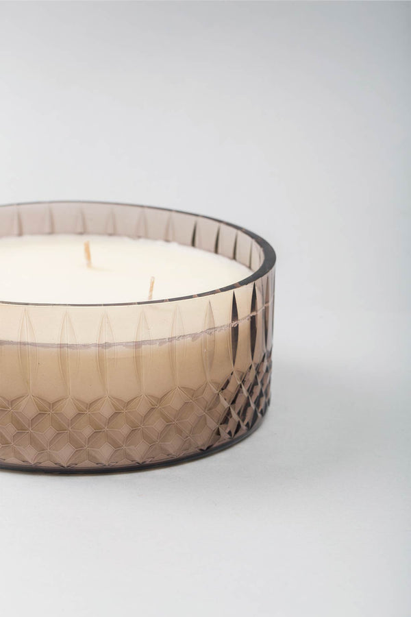 Royal Flat Bowl Scented Candle | Onyx