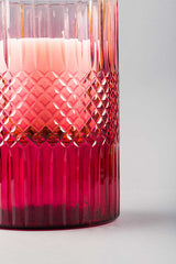 Royal Cut - Glass Hurricane | Scented Candle | Ruby