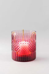 Royal Cut - Glass Hurricane | Scented Candle | Ruby