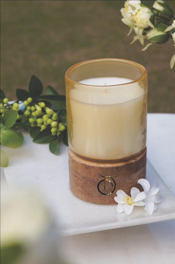 Citronella Scented Candle | Yellow