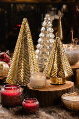 Led Fitted Glass - Christmas Tree | Silver