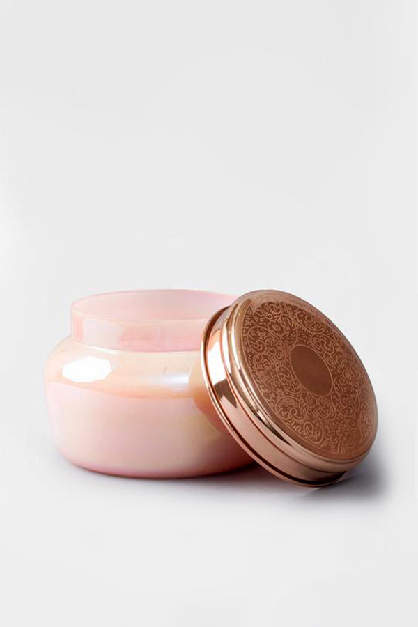 Lustre Lid Jar | Blush Pink | Scented Candle