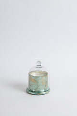 Aqua Foiled Bell Jar | Scented Candle