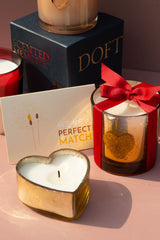 Shimmer Heart Votive | Scented Candle
