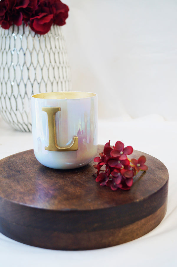 Initial L | Scented Candle