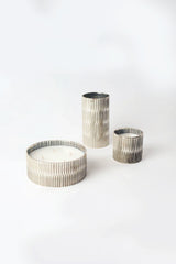 Ivory Flat Bowl | Scented Candle