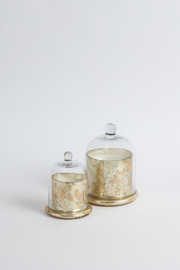 Gold Foiled Bell Jar | Scented Candle