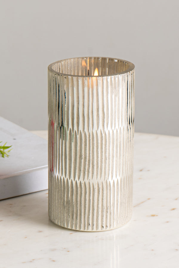 Ivory Pillar Cylinder | Scented Candle