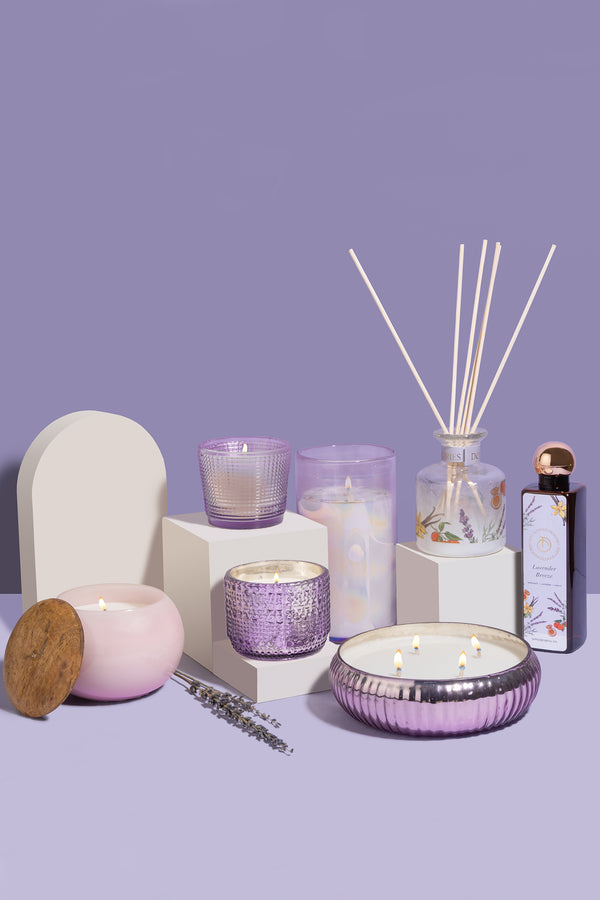 The Illume Collection | Lavender Breeze | Scented Candle Set